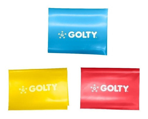 Set Bandas Golty De Resistencia Pack 3 Multicolor-multicolor