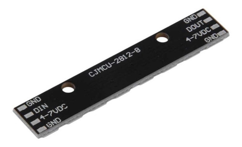 10 Pzas Tira De Luces Led Rgb Ws2812 5050 De 8 Canales Placa
