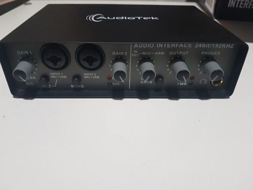 Interfaz De Audio - Audiotek