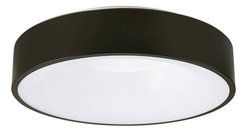 Lámpara De Techo Empotrable Seville Classics Led Regulable Negro