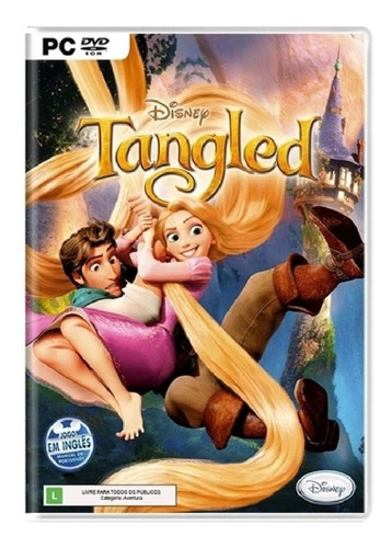 Jogo Tangled Enrolados Para Pc Midia Fisica Disney