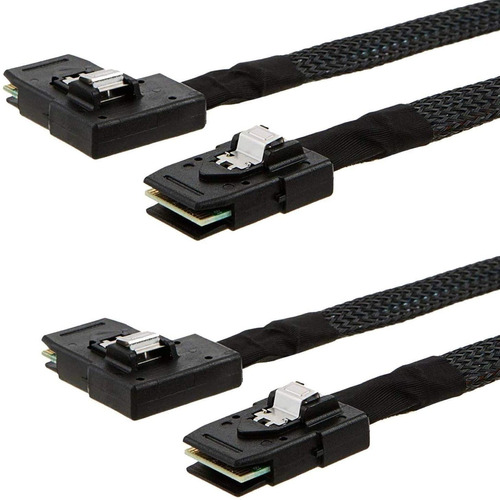 Cables Internos Cortos Mini Sas Sff-8087 A Angulo Recto S