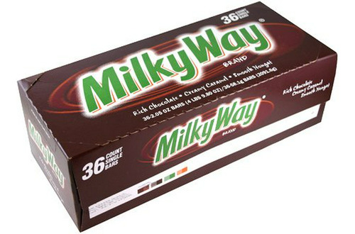 36 Barras De Milky Way: Delicioso Pack De Chocolates