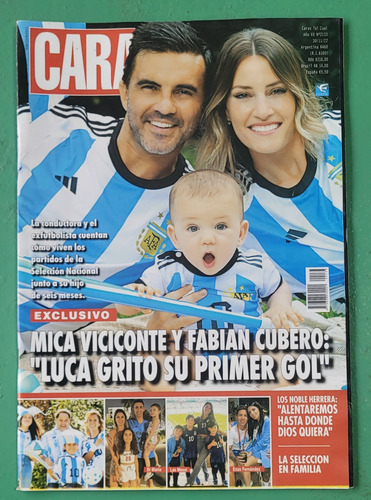 Lote De 4 Revistas Caras #f (Usado)