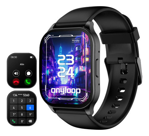 Anyloop Reloj Inteligente Para Hombres Y Mujeres, Pantalla A