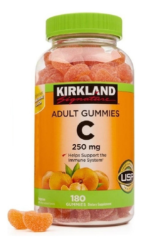 Gomitas Para Adultos Vitamina C 250 Mg 180 Gomitas Kirkland