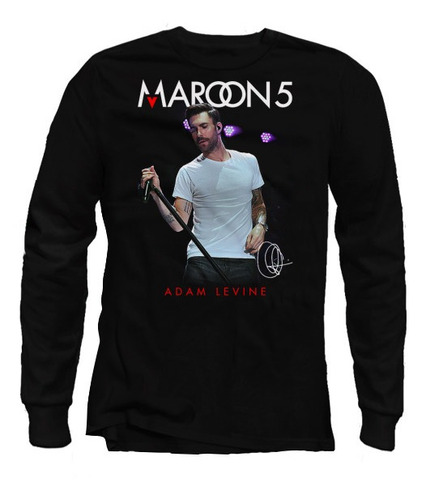 Playeras Maroon 5 Adam Levine Full Color Ml-15 Modelos Disp