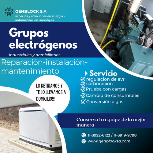 Mantenimiento De Grupos Electrógenos 