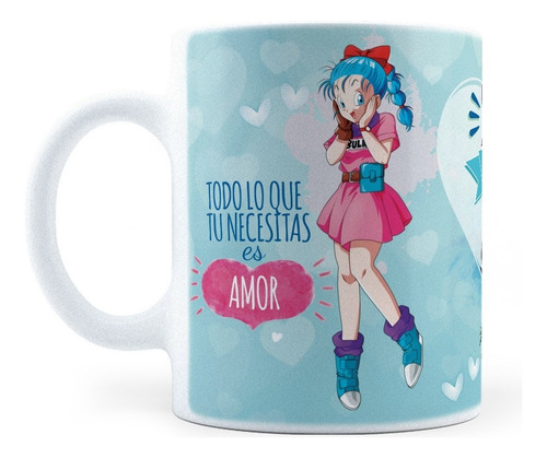Taza Eres Mi Insecto Favorito - Vegeta Y Bulma
