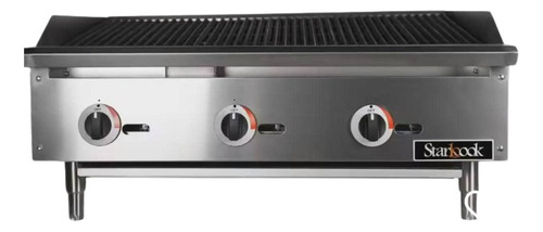 Parrilla Grill A Gas 3 Quemadores Starkcook