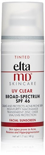 Eltamd Uv Clear Broad-spectrum Spf 46 Tinted, 1.7 Oz