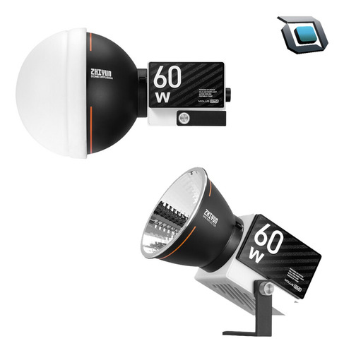 Luz Led De Video Bicolor Zhiyun Molus G60 Portátil 60w Nuevo