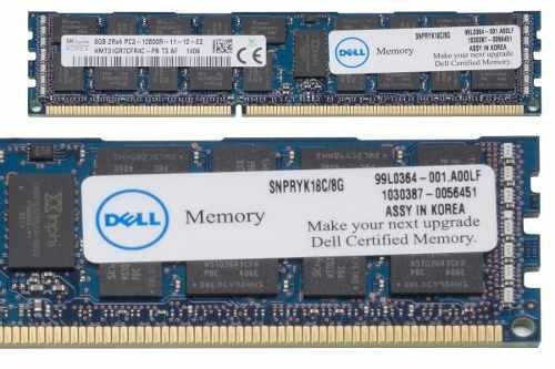 Memoria RAM  8GB 1 Dell A5681559