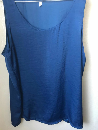Remera Mujer Talle Xl Muy Buen Estado De Seda. Súper Fresca