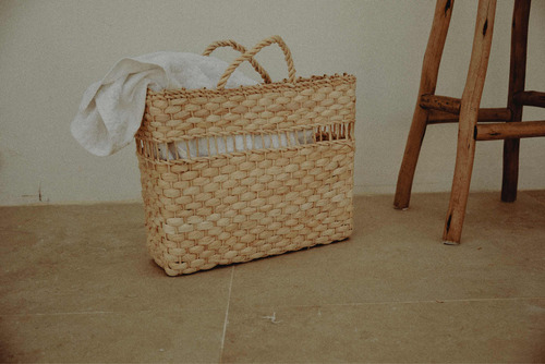 Bolsa Palha Natural De Milho Praia Sacola Feira Decoração