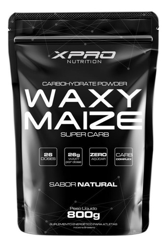 Waxy Maize Super Carb Xpro Sabor Natural Refil 800g