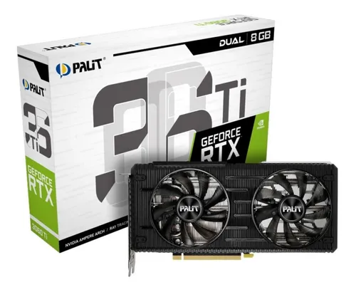 Rtx 3060 Ti 8gb Palit Dual Rgb | Frete grátis Rtx 3060 Ti 8gb Palit Dual Rgb | Frete grátis