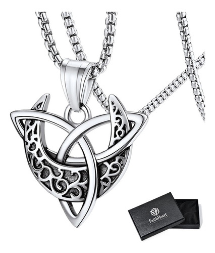 Collares Con Diseño Vikingo, Wicca Triple Para Mujer