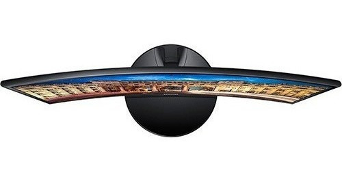 Imagem 4 de 4 de Monitor Led '27'pl Curvo Full Hd Hdmi/vga Preto - Samsung
