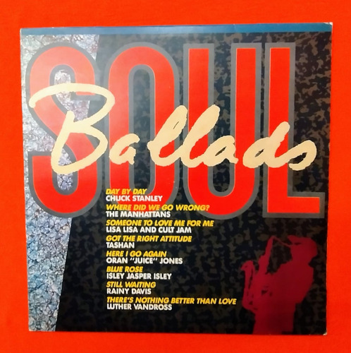 Lp Disco De Vinil Soul Ballads Promo
