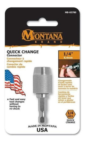 Montana Mb-65780 Conector De Cambio Rapido 