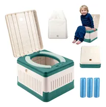 Comprar Asiento Potty Para Niños Con 45 Bolsas Desechables Entrenami