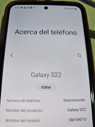 Celular Samsung S22 5g