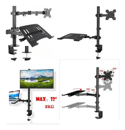 comprar Base Soporte Para Monitor Y Laptop De 25 A 32 Pulgadas
