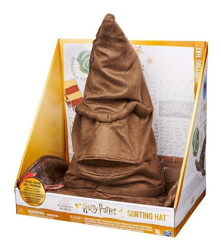 Harry Potter Wizarding World Sombrero Seleccionador Sonido