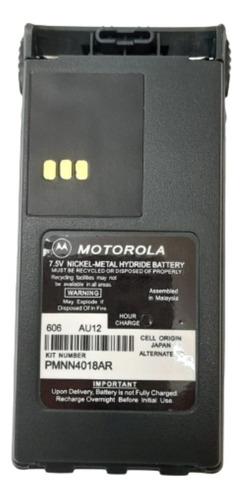 Bateria Compartivel  Radio Motorola Pmnn4018 1800mh Pró3150