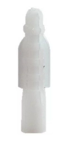 Taquete Plastico Blanco 3/8 Bolsa Con 50 Pzas Elpro