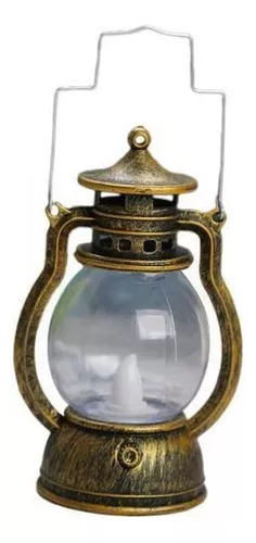 Lámpara Colgante 4x, Lámpara De Aceite Led Antigua