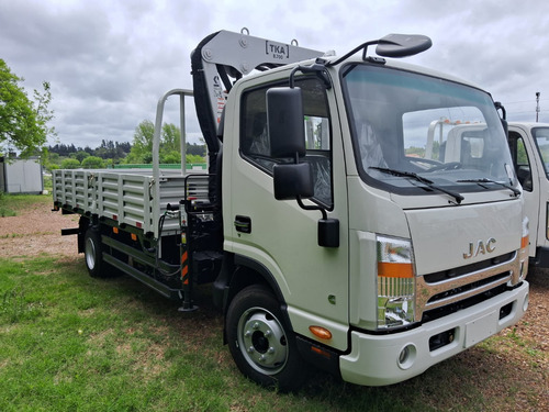 Camion Jac 1063 Con Grua Tka 800t - Entrega Inmediata