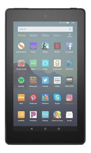 Imagen 2 de 4 de Tablet Amazon Fire 7 2019 Kfmuwi 7 16gb Black 1gb Ram