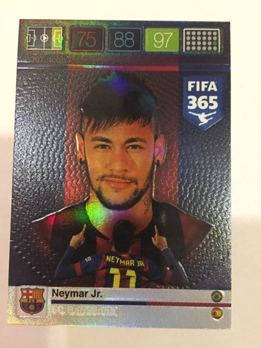 Cards  Adrenalyn Fifa 365   Neymar