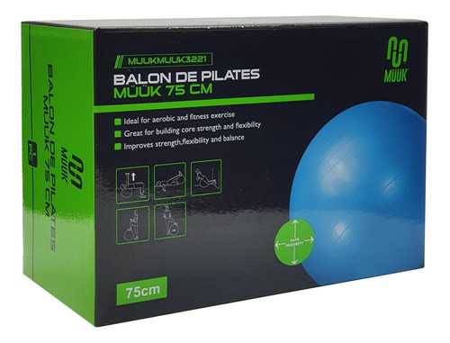Balon De Pilates Muuk 75 Cm