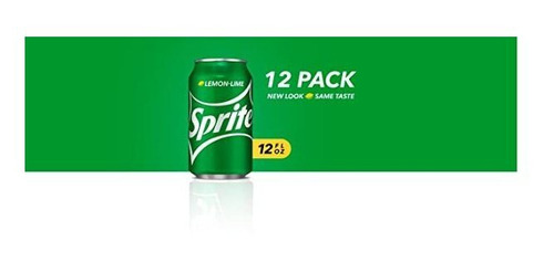 Sprite, Refresco De Lima Limón, 12 Oz (paquete De 12)