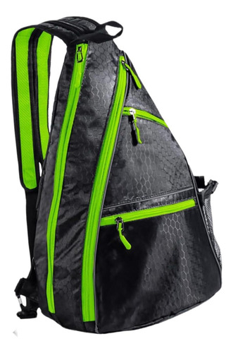 Bolsa De Pickleball, Bolsa De Paleta Con Gancho, Verde