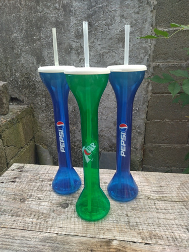 Vasos De Colección De Pepsi Largos 