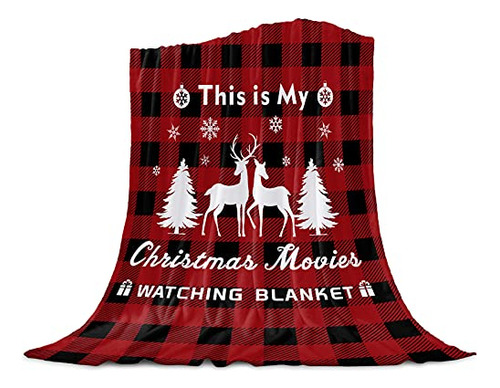 Christmas Throw Blanket For Sofa Couch Bed This Is My C...