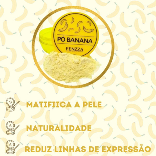 Pó Banana Translúcido Fenzza Com Corretivo Ruby Rose Nude 3