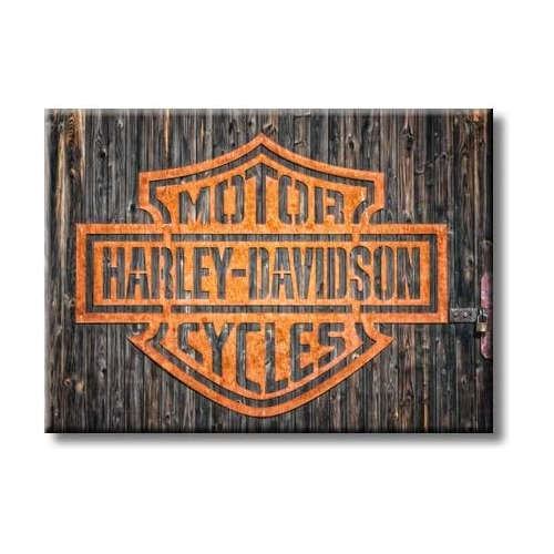 **imagen De Motocicletas Harley Davidson Lienzo Estirad...