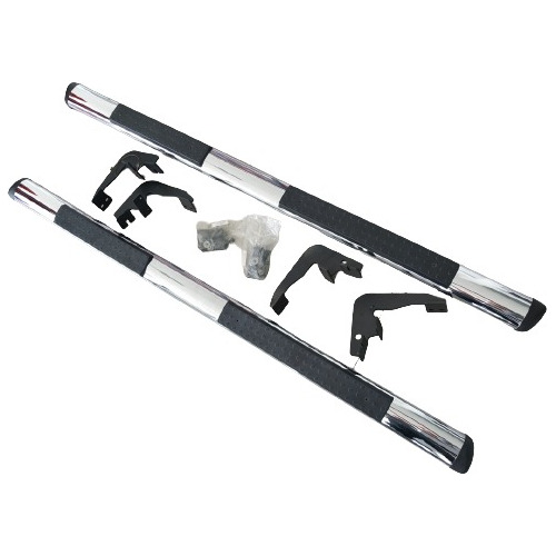 Kit Estribos Posapie Cromados Laterales Dodge Dakota 2005-10