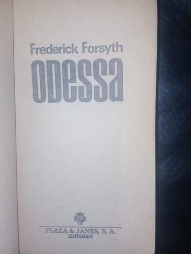 Libro Odessa Frederick Forsyth