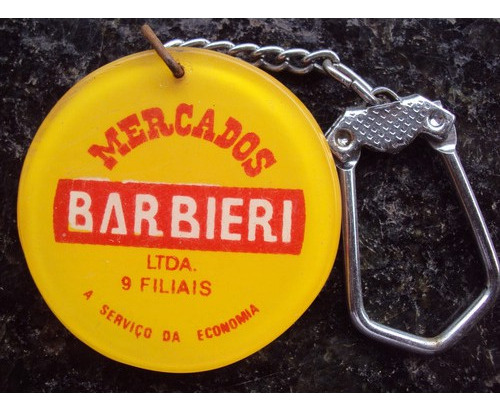 Chaveiro Mercados Barbieri - Criciuma - Sc -  P24