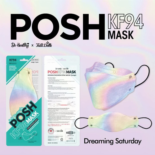 10 Mascara Posh Kf94 Dreaming Saturday B11 Fabricada