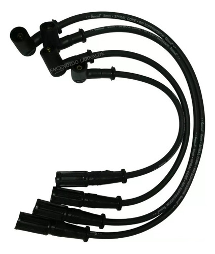 Cable Bujias Fiat Palio Siena Uno Punto Idea 1.4 8v Fire