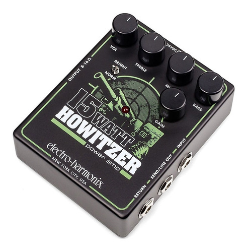 Pedal Electro Harmonix 15watt Howitzer Guitar Amp / Preamp Cor Única