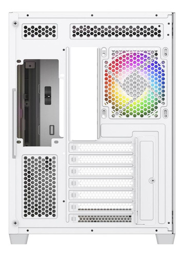 Gabinete Gamer Superframe Power Cube Cristal, Com 4 Fans