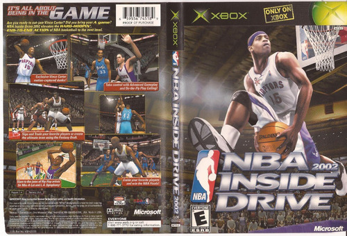 Nba Inside Drive 2002 Xbox Clásico Usado(ver Fotos)